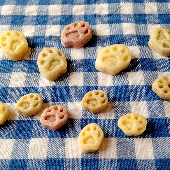 肉球と骨　チョイスするミニクッキー型　わんちゃん　ねこちゃん　おやつ　お菓子作り　製菓用　抜き型　型抜きクッキー型 2枚目の画像