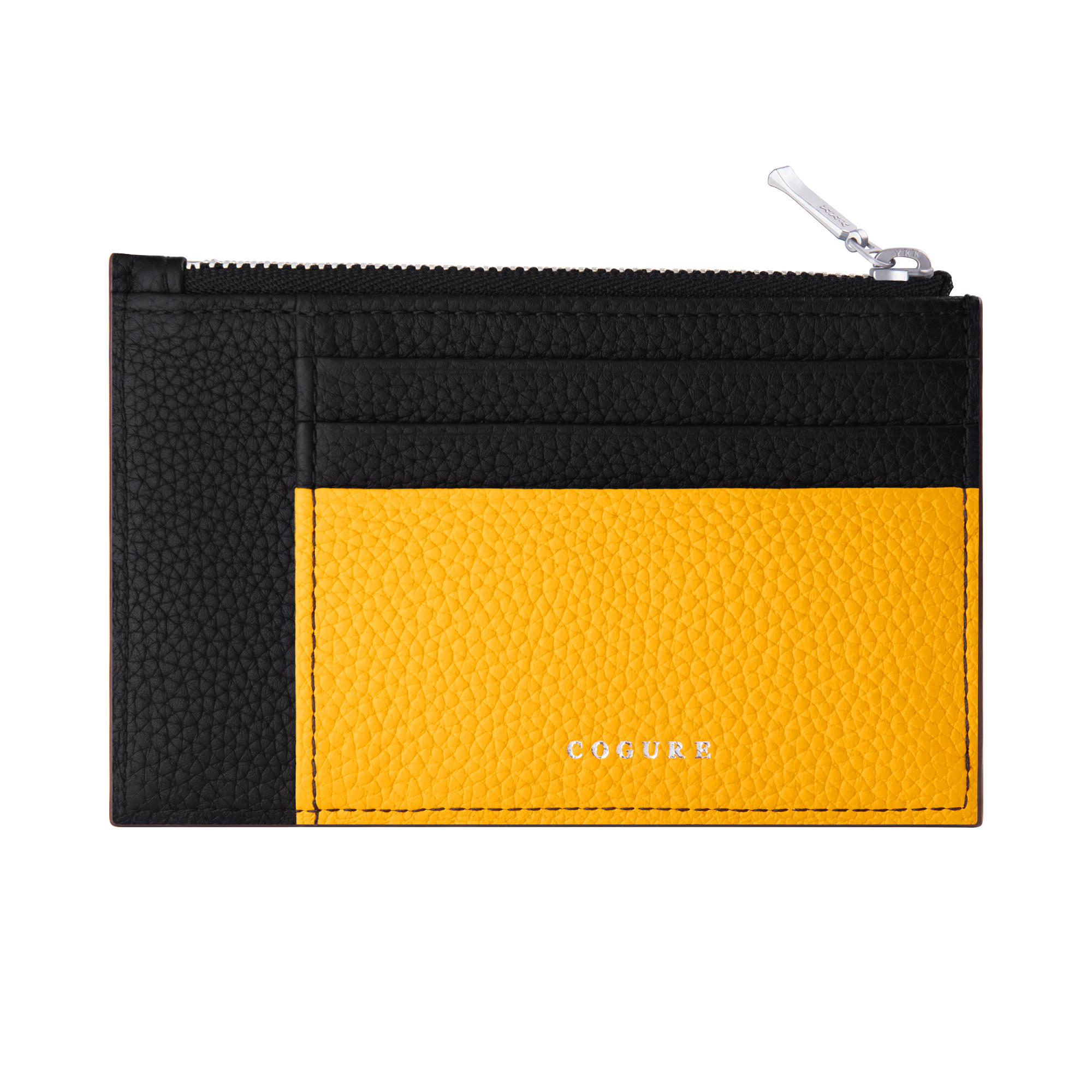 フラグメントケース 薄型ウォレット <COPCC110F> ゴールド+ブラック