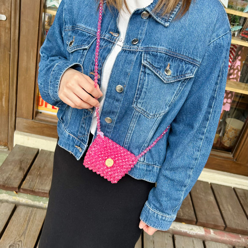 全14色！】ビーズのミニショルダー お子様へのプレゼントにも