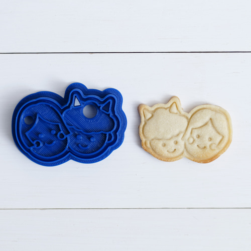 Amazon | クッキー型 8個セット 3d 動物 クッキーカッター