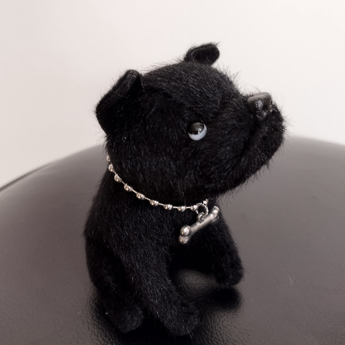 ぬいぐるみ☆犬☆パグ☆ブラック ぬいぐるみ オハナ 通販 17101284