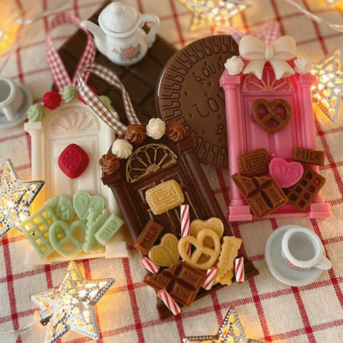 Candy house door】バレンタイン＆ホワイトデーに♡お菓子の家モチーフ