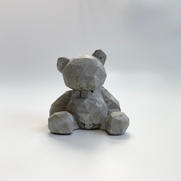 【OUTLET】mortar bear ornament // gray 2枚目の画像