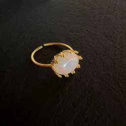 Ethiopian Opal Ring【gift box】117 5枚目の画像