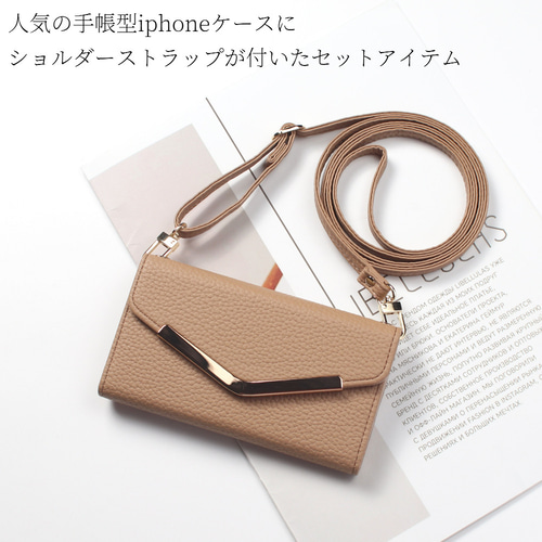 iPhone 14 ケース ストラップケース ショルダー 手帳型 カードケース iphone14 ケース 手帳型 ショルダー ストラップ付き iphone14Pro