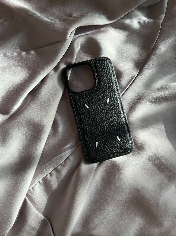 fake leather iphone case 13/13pro/14/14pro/15pro 1枚目の画像