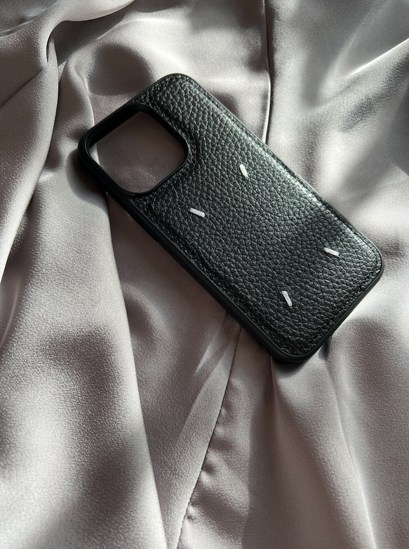 fake leather iphone case 13/13pro/14/14pro/15pro 3枚目の画像