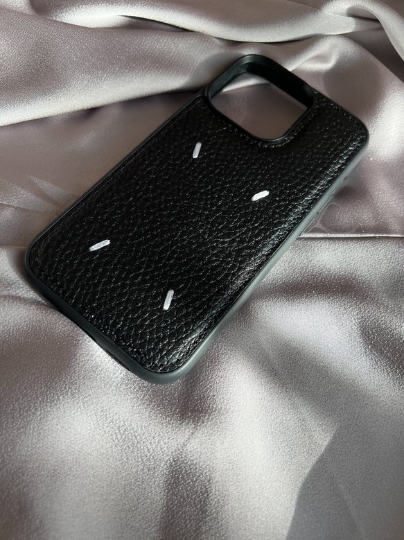 fake leather iphone case 13/13pro/14/14pro/15pro 2枚目の画像