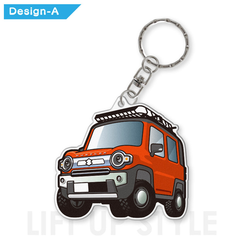 2cm】スズキ ハスラー MR92S MR52S アクリル キーホルダー スマート