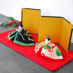 雛人形 立ち雛 お雛様 ハンドメイド 手作り 古布 縮緬 布 ひな人形・雛飾り のおすすめ人気通販｜Creema(クリーマ