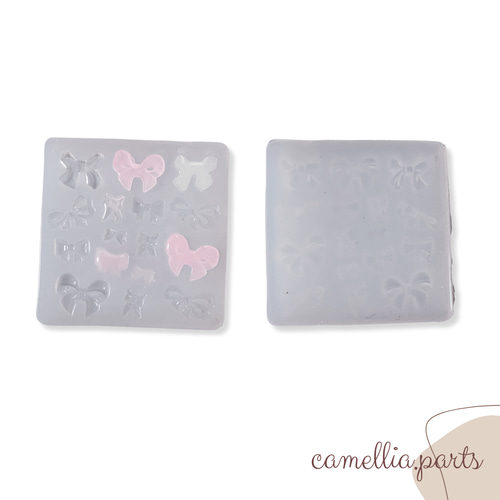 多種【蝶結び リボン】シリコンモールド レジン型 UVレジン 手芸