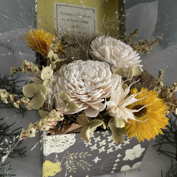 dried flower arrangement diffuser 2枚目の画像