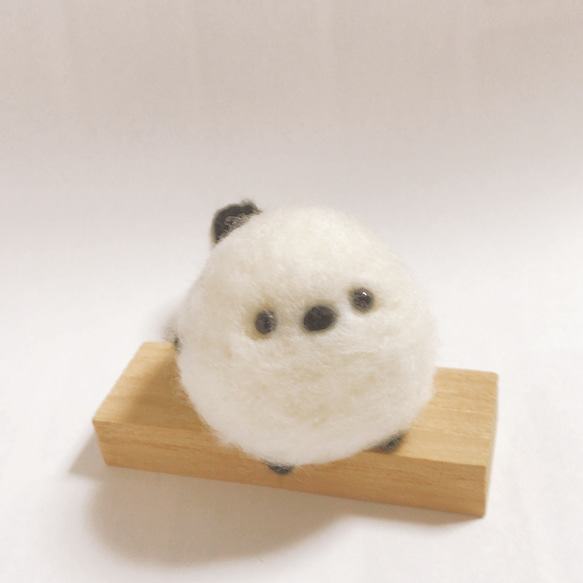 シマエナガちゃん 羊毛フェルト 羊毛フェルト koyorino 通販｜Creema 