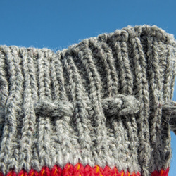 手織りピュアウールニットソックス/ニットウールソックス/内側起毛ソックス/暖かいソックス-サンセットグリーンランドノルディックニ 6枚目の画像