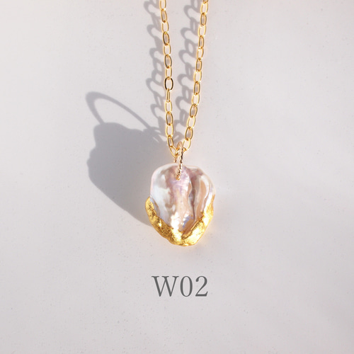 ケシパールK14とホワイトゴールドのネックレス ケシパールK14とホワイトゴールドのネックレス 品番8472 | ㈱ハナジマ