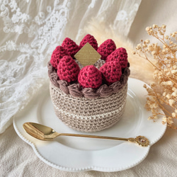 ♥NEW♥ショートケーキちゃん・ピンク ベビーヘアクリップ キッズヘア