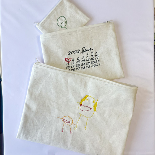 オーダーページ ハンカチ 428 ポメラニアン柄 ハンドメイド1/25