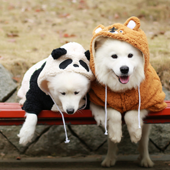 犬用の服 ゴールデン・レトリバー中大型犬ラブラドール冬の季節サモエドの服大型犬用ペットの秋冬の服 1枚目の画像