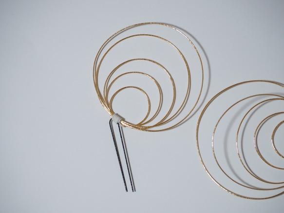 水引 ヘアアクセサリー 丸2本セット ヘアピン kokokumu_net 通販