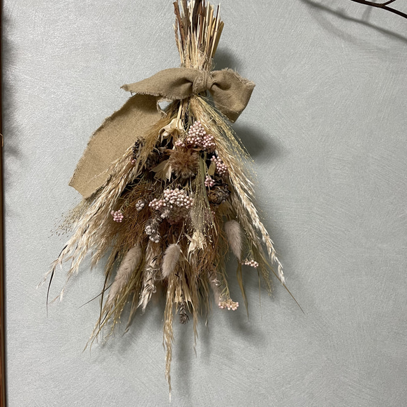 dried flower swag 1枚目の画像