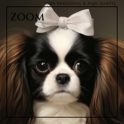 【ファッションショー - キャバリア・キング・チャールズ犬 No.1】A2アートポスター 犬の絵 犬の絵画 犬のイラスト 3枚目の画像