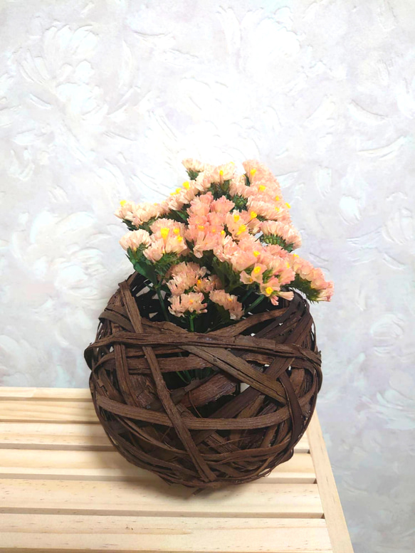 花籠 山葡萄 鬼皮 一輪挿し・花瓶・花器 KAGUYA48 通販 17103646