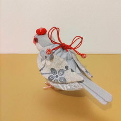 【お一人様1点限り】シルバー文鳥さんの匂い袋️ 3枚目の画像