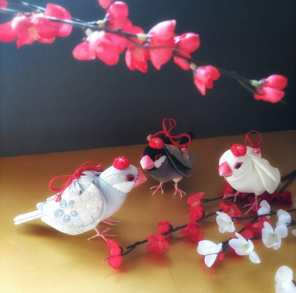 【お一人様1点限り】シルバー文鳥さんの匂い袋️ 6枚目の画像