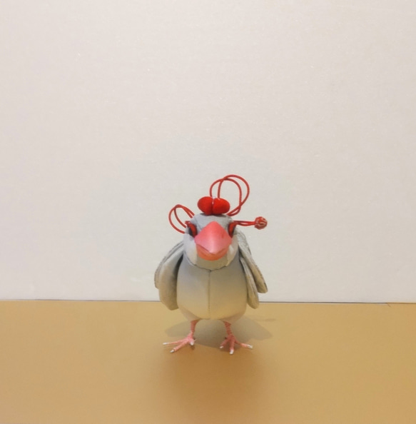 【お一人様1点限り】シルバー文鳥さんの匂い袋️ 2枚目の画像