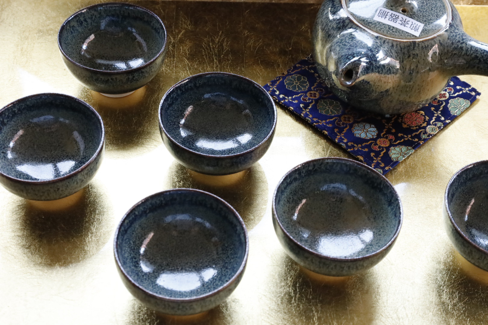 黒燿天目茶器揃