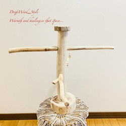 流木の止まり木  取り外しができる止まり木スタンド インコ オウム 鳥 バードスタンド パーチ N6 11枚目の画像