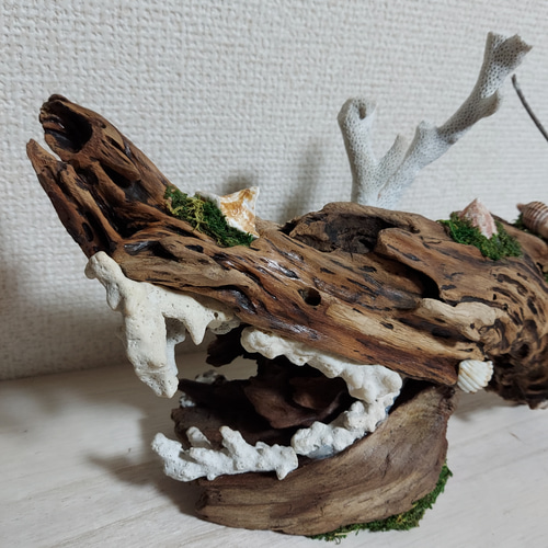 Open Sale☆全品20％OFF！【恐竜オブジェ】流木アート その他アート