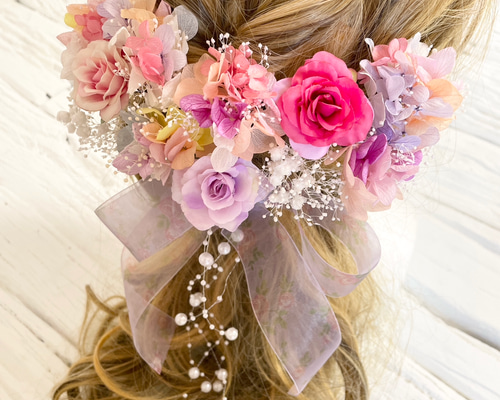 ラプンツェル髪飾り ヘッドドレス ヘッドドレス（アクセサリー） kiko