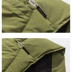 秋冬新品 スタンドカラーベスト ダウンジャケット メンズ ユニセックス 厚手暖かいカップルコート レディース 10枚目の画像