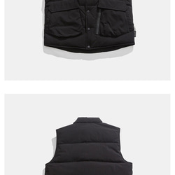 秋冬新品 スタンドカラーベスト ダウンジャケット メンズ ユニセックス 厚手暖かいカップルコート レディース 8枚目の画像