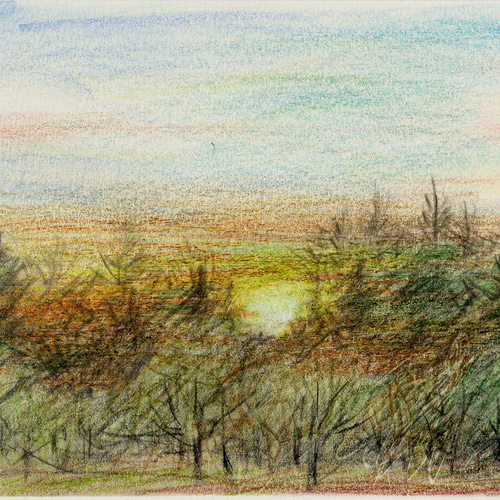 色鉛筆画 風景画 | 更新情報