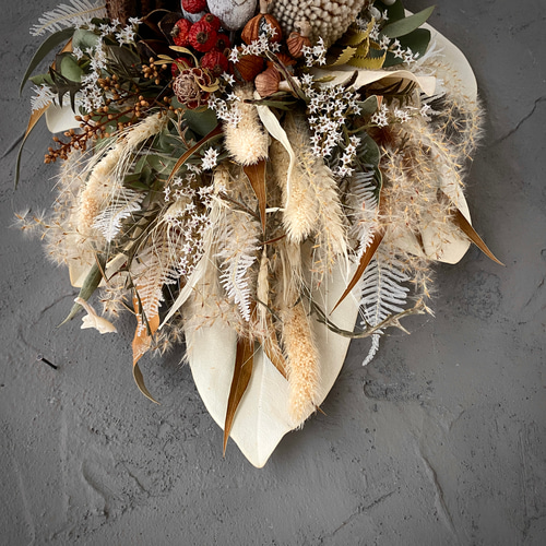 SALE！50%off！☆creema限定 流木ドライフラワータペストリー NO.20