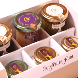 コンフィチュール　おまかせセット　6個（35ｇ3個　　100ｇ3個） new 1枚目の画像