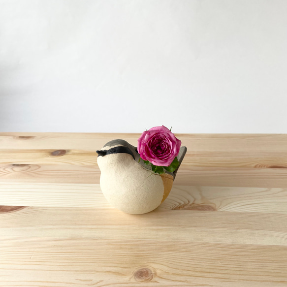 再販！〈ゴジュウカラ〉一輪挿し 手乗りサイズ 1枚目の画像