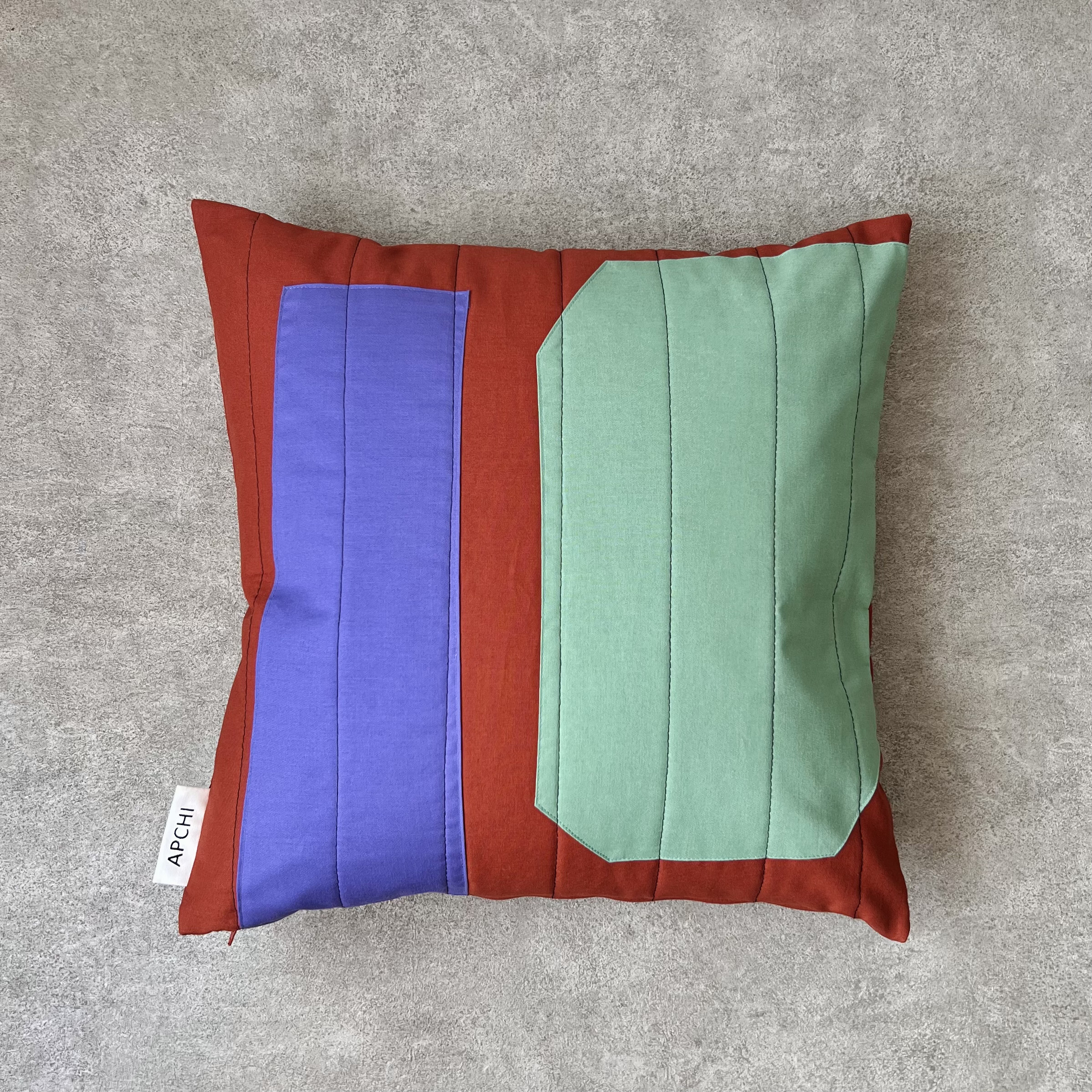 クッションカバー quilt4 /キルト/パッチワーク/ウォールアート