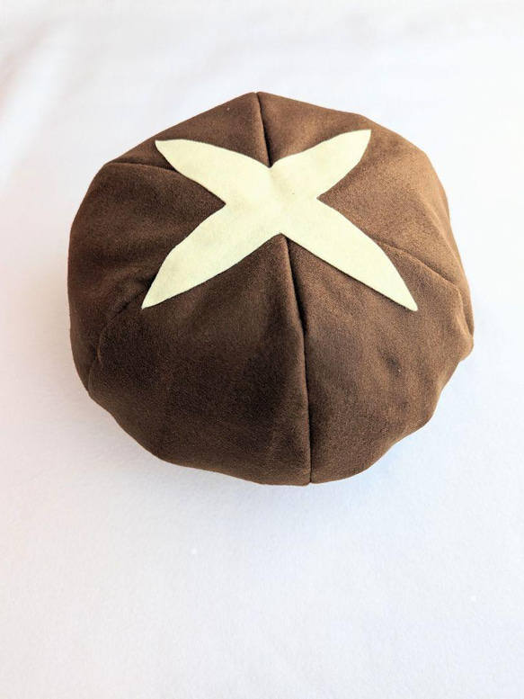 しいたけの帽子　乳児用　ハロウィン　簡単　仮装アイテム　フェルト帽子 しいたけの帽子 フェルト帽子 ハロウィン 劇 簡単 仮装アイテム