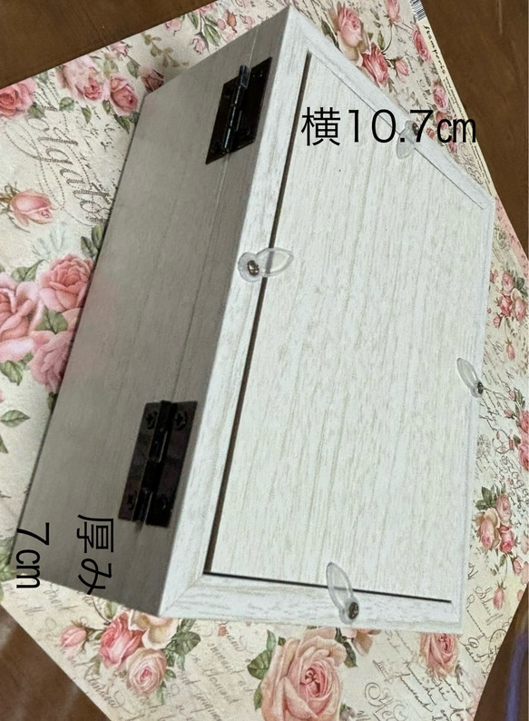 シャドーボクス薔薇のフォトフレーム 9枚目の画像