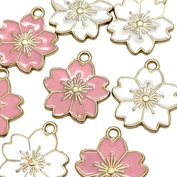 デコパーツ 花 フラワー 2個入り 全3色 アクセサリー 子供 キッズ