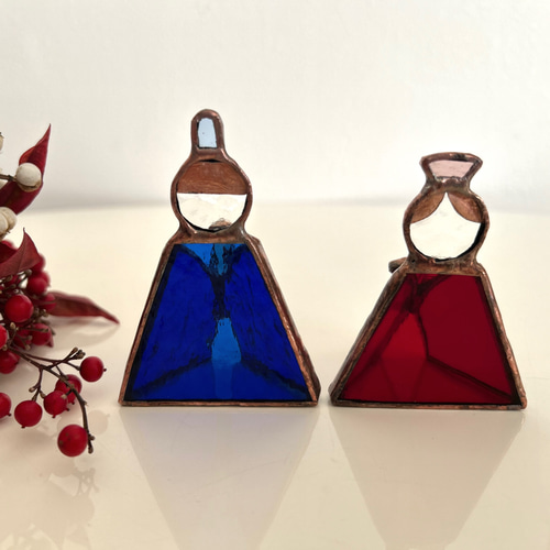 ひな人形セット 5体 赤と黒 雛人形 ひな人形 久月 人形の久月 限定オリジナル 三段飾り 五人