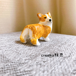コーギー　ミニチュア　犬　フィギュア　置物　オブジェ 3枚目の画像