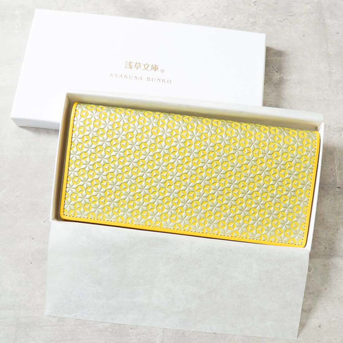 浅草文庫 かぶせ長財布 いろどりレッド 牛革/文庫革 スリム 浅草文庫 かぶせ長財布 いろどりレッド 牛革/文庫革 スリム