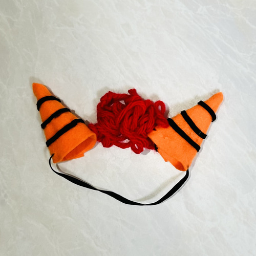 節分リース　きつねにひょっとこ　赤鬼さん　勢ぞろいです♥　節分飾り 節分飾りに♪折り紙【鬼リース】の作り方｜How to make Origami