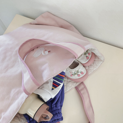 お名前刺繍入り】レッスンバッグ 絵本袋 名入れ 入園 入学