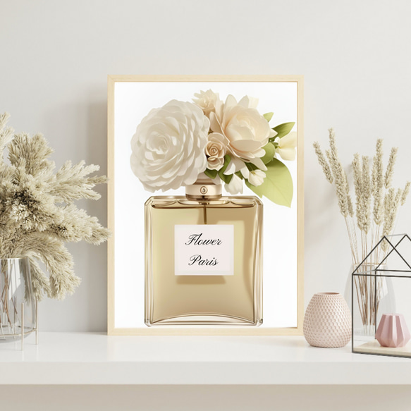 パリの花の香り | 香水シリーズ | f1024 | サイズ選択 | 光沢紙 3枚目の画像