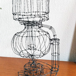 ワイヤーアート ワインボトル 立体・オブジェ YAN 通販 13408913